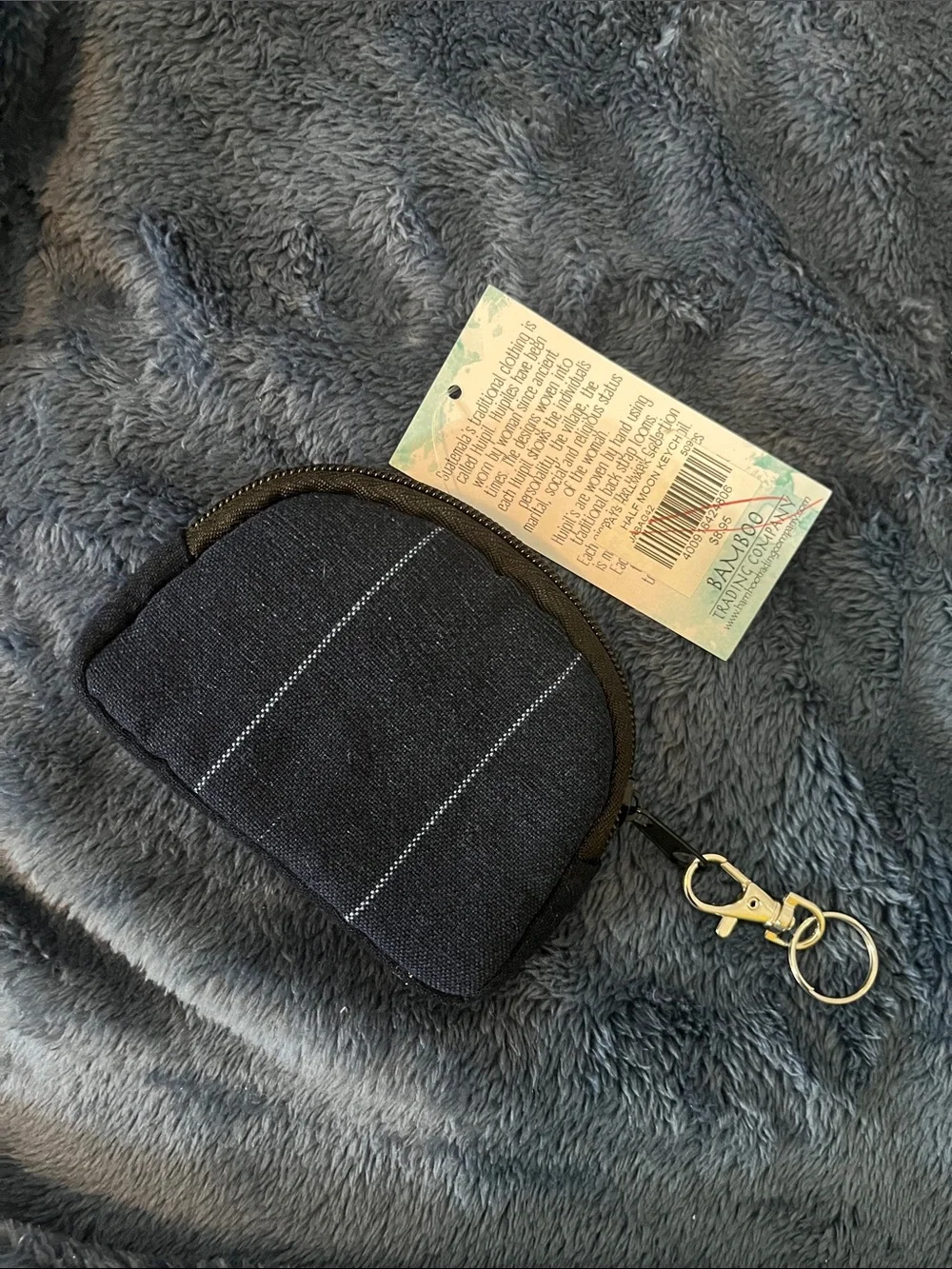 Bamboo Trading Co Huipil Floral Keychain Coin Pouch | Handcrafted | NWT